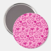 ハートパターン58 マグネット (正面/裏面)