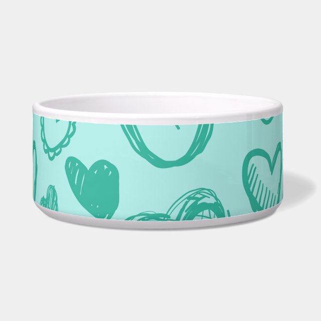 ハートパターン60 ボウル (正面)