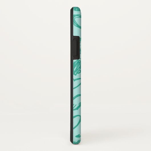 ハートパターン60 Case-Mate iPhoneケース (裏面/右)