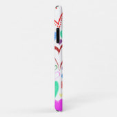 ハートパターン、カラフルハート、ハートパターン Case-Mate iPhoneケース (裏面/右)