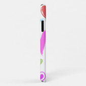 ハートパターン、カラフルハート、ハートパターン Case-Mate iPhoneケース (裏面/右)