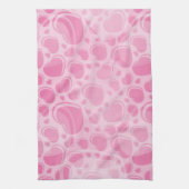 ハートパターン キッチンタオル (縦)
