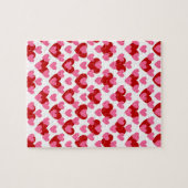 ハートパターン ジグソーパズル (横)