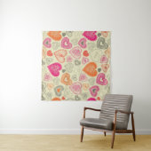 ハートパターン タペストリー (インサイチュ(横))