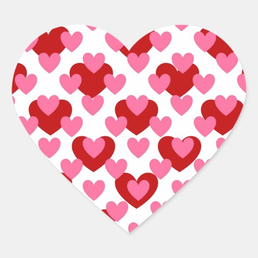 ハートパターン ハートシール (正面)