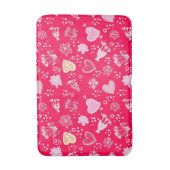 ハートパターン バスマット (正面縦)