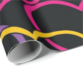 ハートパターン ラッピングペーパー (ロールコーナー)