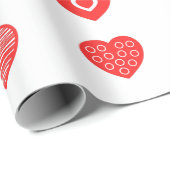 ハートパターン！ ラッピングペーパー (ロールコーナー)