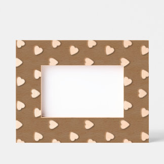 ハートパターン レーザー彫刻フレーム