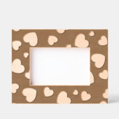 ハートパターン レーザー彫刻フレーム (正面)