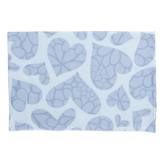 ハートパターン 枕カバー (正面)