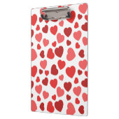 ハートパターン、赤いハート、ハートパターン クリップボード (左)