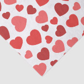 ハートパターン、赤いハート、ハートパターン 薄葉紙 (詳細)