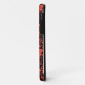 ハートパターン – 赤い愛 Case-Mate iPhoneケース (裏面/左)