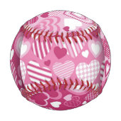 ハートパターン 野球ボール (正面)