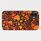 ハートパターン – 黒い黄色 Case-Mate iPhoneケース (裏面(横))