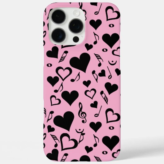 ハートパターン Case-Mate iPhoneケース (裏面)