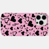 ハートパターン Case-Mate iPhoneケース (裏面 (横))