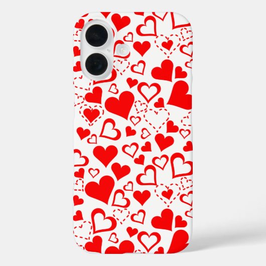 ハートパターン Case-Mate iPhoneケース (裏面)
