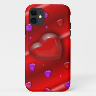 ハートパターン iPhone 11 ケース