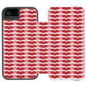 ハートパターン INCIPIO iPhoneウォレットケース (フォリオ Open)