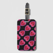 ハートパターンMAG ラゲッジタグ (正面縦)