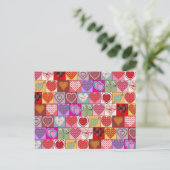 ハートパッチ ポストカード (スタンド正面)