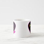 ハートパパの女の子Tシャツとギフト エスプレッソカップ (正面)