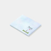 ハートパリとエッフェルタワー ポストイット (アングル)