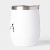 ハートパーソナライズされたいかり名バチェロレッテ (左面)