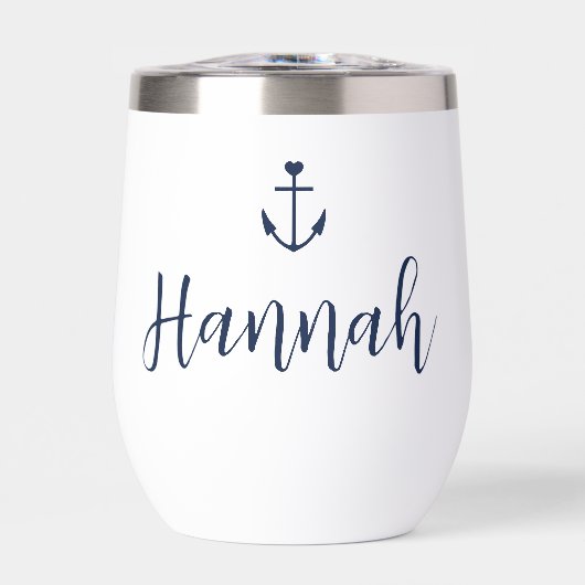 ハートパーソナライズされたいかり名バチェロレッテ (正面)