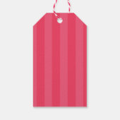 ハートパーソナライズされたカップケーキバレンタインのギフトラベル ギフトタグ (裏面)