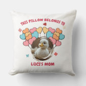 ハートパーソナライズされたバルーン クッション (正面)