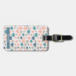 ハートパーソナライズされた迷彩パターン荷物タグ ラゲッジタグ