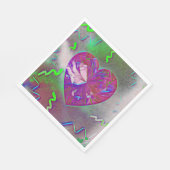 ハートパーティー スタンダードランチョンナプキン (角)