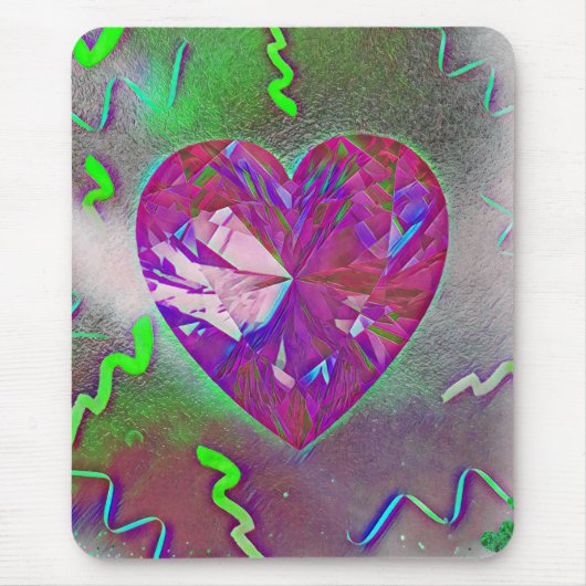 ハートパーティー マウスパッド (正面)