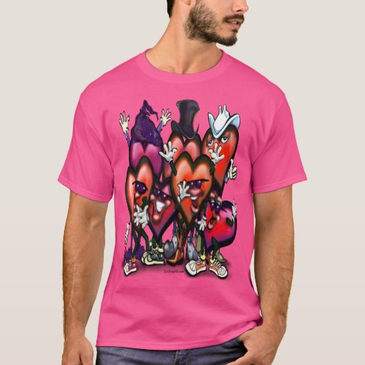 ハートパーティーTシャツ Tシャツ (正面)