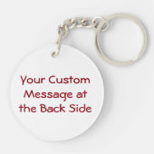 ハートビスケットキーチェーン キーホルダー (裏面)