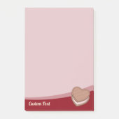 ハートビスケット投稿ノート ポストイット (正面)