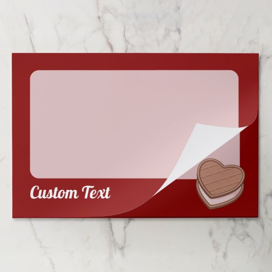 ハートビスケット紙パッド ペーパーパッド (折り畳み)