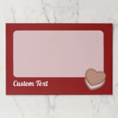 ハートビスケット紙パッド ペーパーパッド (正面)