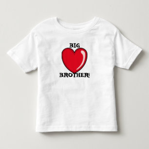 ハートビッグブラザー! トドラーTシャツ