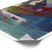 ハートビット5x7オリジナルアートプリント ポスター (角)