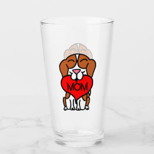 ハートビーグルママ タンブラーグラス