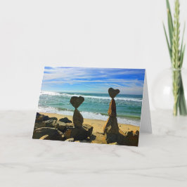 ハートビーチ岩 招待状