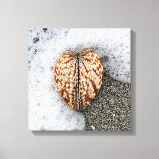 ハートビーチ キャンバスプリント (正面)