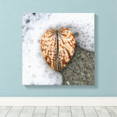 ハートビーチ キャンバスプリント (インサイチュ (ウッドフロア))