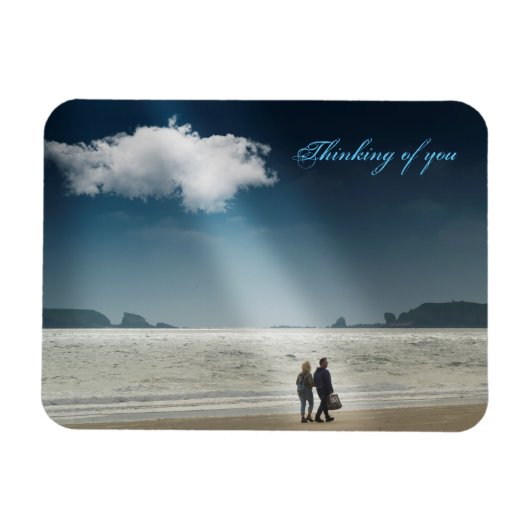 ハートビーチ。 マグネット (横)