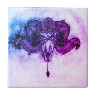 ハートビートとフィンガープリント タイル