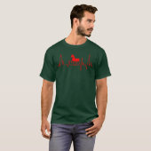 ハートビートアラビアンホースレトロ Tシャツ (正面フル)